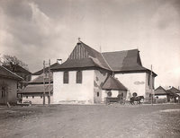 Artikulární kostel na fotografii z počátku 20. století