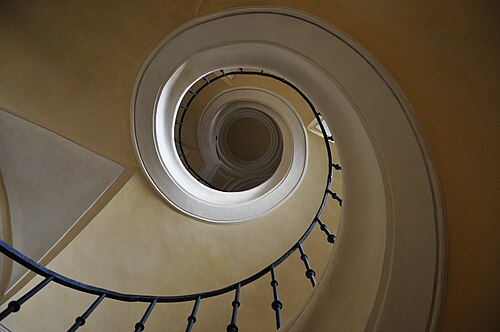 Schodiště v Sedlci.